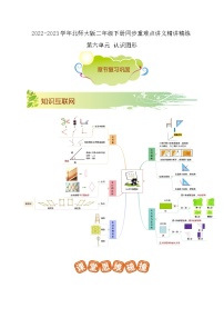 第六单元《认识图形》（原卷版+解析版）——【期末复习】2022-2023学年二年级下册数学单元复习知识点+练习学案（北师大版）