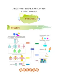 【期末复习】第三单元《圆柱和圆锥》——小学数学人教版六年级下册单元知识梳理+练习(原卷版+解析版)