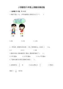 小学数学六年级上册期末测试卷精品(巩固)