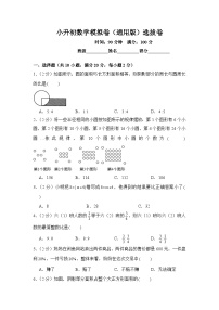 小升初数学模拟卷（通用版）选拔卷02