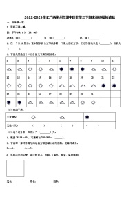 2022-2023学年广西柳州市城中区数学三下期末调研模拟试题含解析