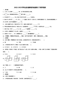 2022-2023学年山东省聊城市高唐县三下数学期末含解析