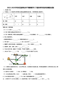 2022-2023学年河北省邢台市宁晋县数学三下期末教学质量检测模拟试题含解析