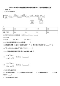 2022-2023学年河南省登郑州市登封市数学三下期末调研模拟试题含解析