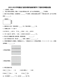 2022-2023学年黑龙江省佳木斯市富锦市数学三下期末统考模拟试题含解析