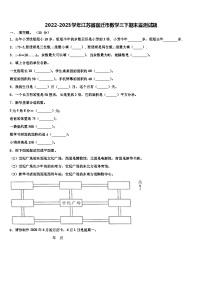 2022-2023学年江苏省宿迁市数学三下期末监测试题含解析