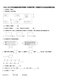 2022-2023学年湖南省邵阳市邵阳县三年级数学第二学期期末学业质量监测模拟试题含解析