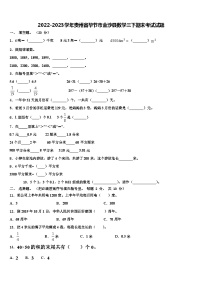 2022-2023学年贵州省毕节市金沙县数学三下期末考试试题含解析