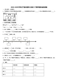 2022-2023学年辽宁省沈阳市大东区三下数学期末监测试题含解析