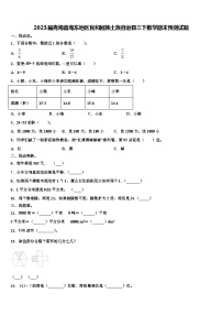 2023届青海省海东地区民和回族土族自治县三下数学期末预测试题含解析