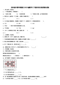 吉林省长春市绿园区2023届数学三下期末综合测试模拟试题含解析