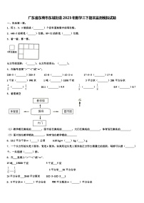 广东省东莞市东城街道2023年数学三下期末监测模拟试题含解析