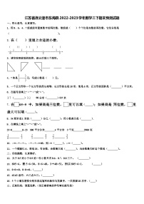 江苏省连云港市东海县2022-2023学年数学三下期末预测试题含解析