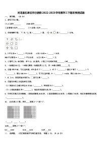 河北省石家庄市行唐县2022-2023学年数学三下期末预测试题含解析