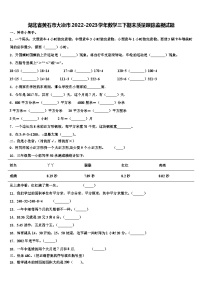 湖北省黄石市大冶市2022-2023学年数学三下期末质量跟踪监视试题含解析