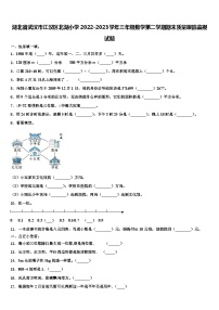 湖北省武汉市江汉区北湖小学2022-2023学年三年级数学第二学期期末质量跟踪监视试题含解析