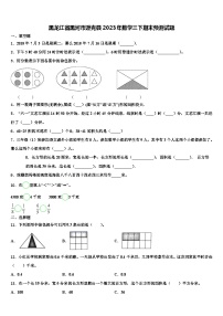 黑龙江省黑河市逊克县2023年数学三下期末预测试题含解析