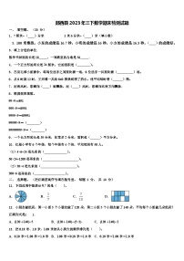 郧西县2023年三下数学期末检测试题含解析
