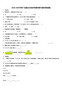 2022-2023学年广东省汕头市金平区数学四下期末检测试题含解析