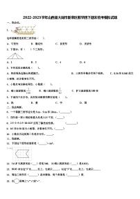 2022-2023学年山西省大同市新荣区数学四下期末统考模拟试题含解析