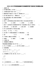 2022-2023学年陕西省榆林市米脂县数学四下期末复习检测模拟试题含解析