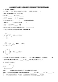 2023届江西省赣州市全南县数学四下期末教学质量检测模拟试题含解析