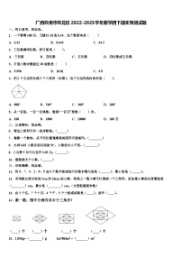 广西钦州市钦北区2022-2023学年数学四下期末预测试题含解析