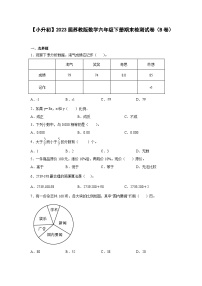 【小升初】2023届苏教版数学六年级下册期末检测试卷（B卷）含解析