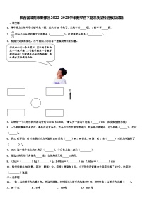 陕西省咸阳市秦都区2022-2023学年数学四下期末质量检测模拟试题含解析