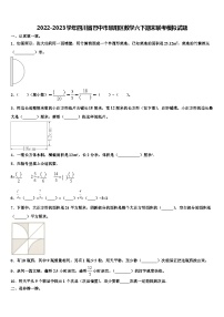 2022-2023学年四川省巴中市恩阳区数学六下期末联考模拟试题含解析