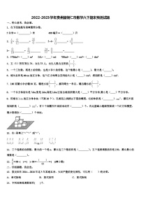 2022-2023学年贵州省铜仁市数学六下期末预测试题含解析