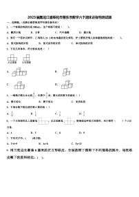 2023届黑龙江省绥化市肇东市数学六下期末达标检测试题含解析