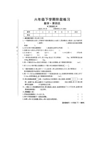 河南省驻马店市驿城区杜庄小学2022-2023学年六年级下学期期末数学试题