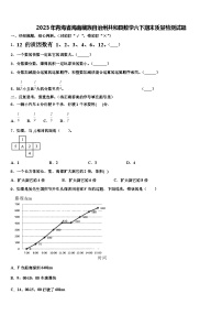 2023年青海省海南藏族自治州共和县数学六下期末质量检测试题含解析