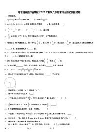 湖北省宜昌市西陵区2023年数学六下期末综合测试模拟试题含解析