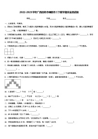 2022-2023学年广西百色市靖西市三下数学期末监测试题含解析