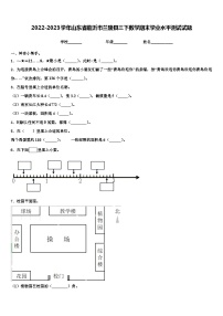 2022-2023学年山东省临沂市兰陵县三下数学期末学业水平测试试题含解析