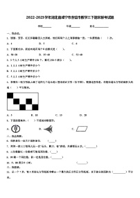 2022-2023学年湖北省咸宁市赤壁市数学三下期末联考试题含解析