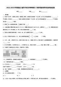 2022-2023学年黑龙江省齐齐哈尔市泰来县三下数学期末教学质量检测试题含解析