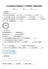 2023届湖北省武汉市武昌区南湖二小三年级数学第二学期期末调研试题含解析