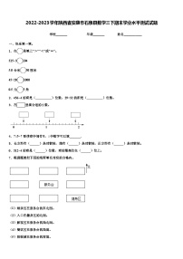 2022-2023学年陕西省安康市石泉县数学三下期末学业水平测试试题含解析