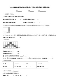 2023届福建省宁德市福安市数学三下期末教学质量检测模拟试题含解析