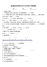 四川省乐山市市中区2022-2023学年三下数学期末含解析