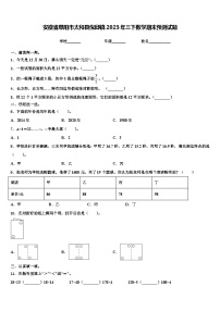 安徽省阜阳市太和县倪邱镇2023年三下数学期末预测试题含解析