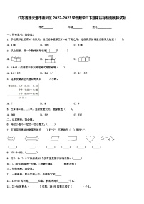 江苏省连云港市连云区2022-2023学年数学三下期末达标检测模拟试题含解析