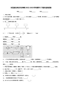 河北省石家庄市灵寿县2022-2023学年数学三下期末监测试题含解析