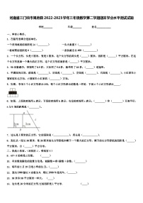 河南省三门峡市渑池县2022-2023学年三年级数学第二学期期末学业水平测试试题含解析