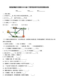 陕西省渭南市合阳县2023届三下数学期末教学质量检测模拟试题含解析