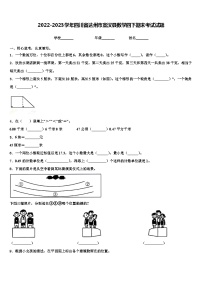 2022-2023学年四川省达州市宣汉县数学四下期末考试试题含解析