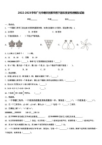 2022-2023学年广元市朝天区数学四下期末质量检测模拟试题含解析